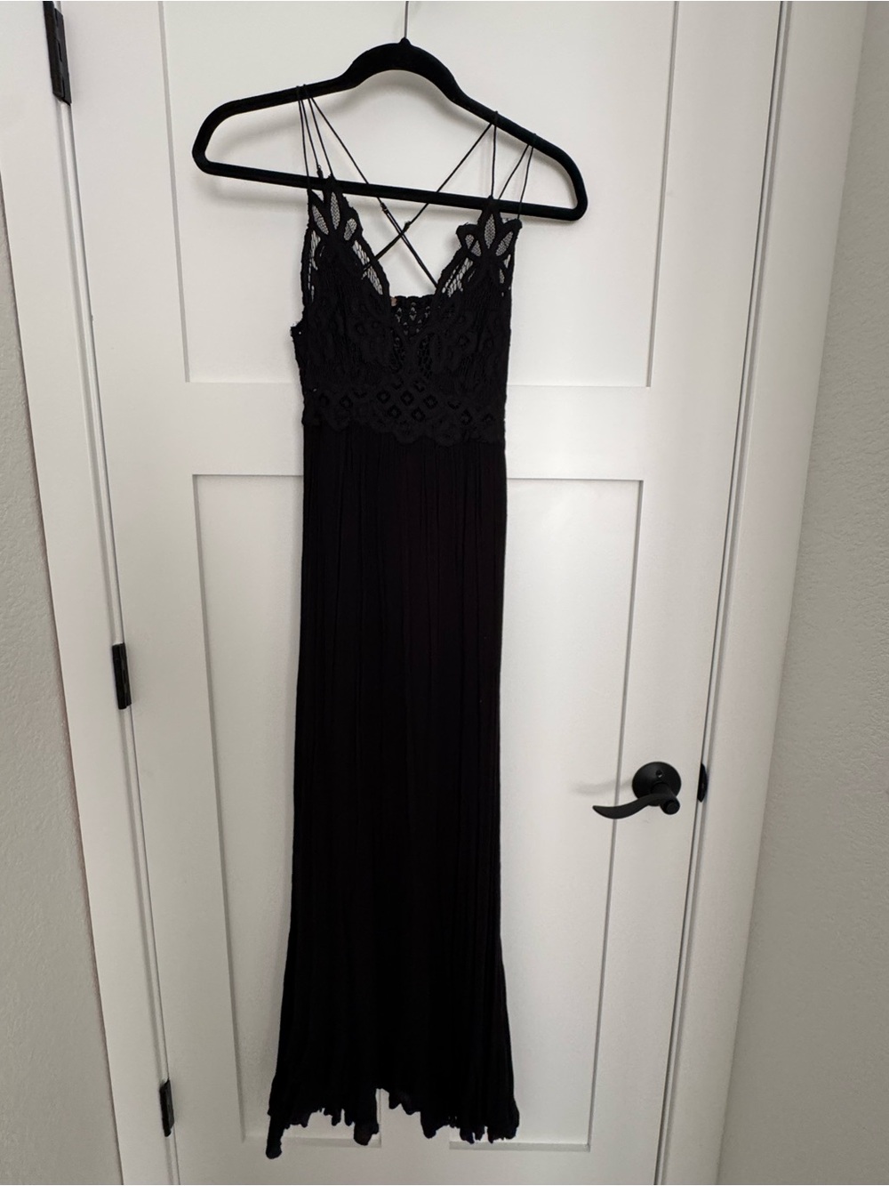 Free People Adella Maxi Dress with Strappy Back